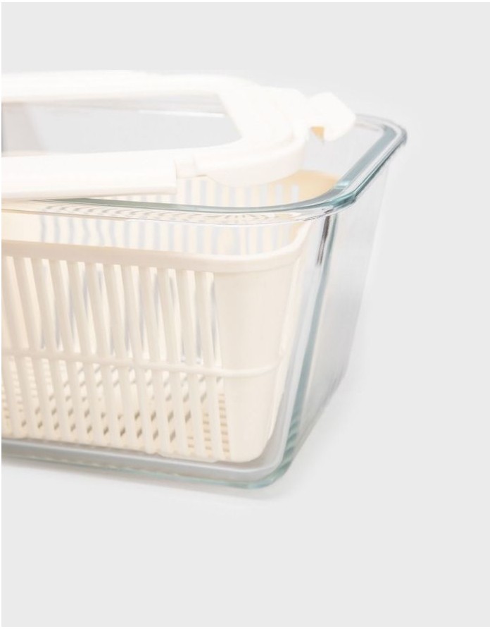 Stikla burka ar vāku "Negozio", 2,4 l