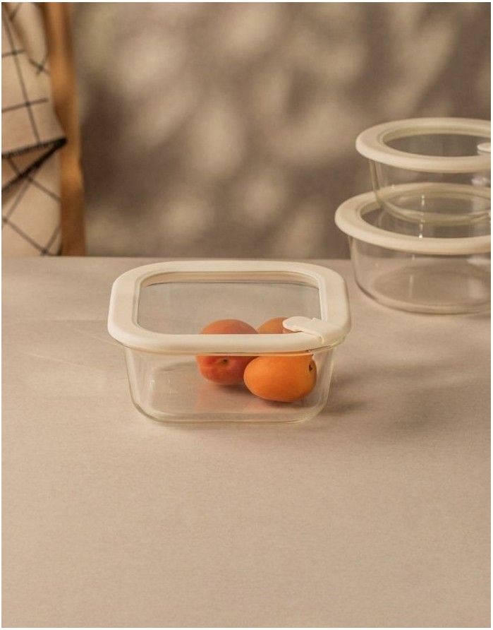 Стеклянная банка с крышкой "Negozio", 0,8 l