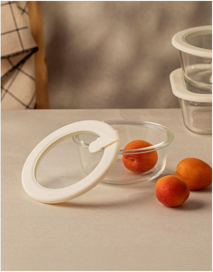 Стеклянная банка с крышкой "Negozio", 0,4 l