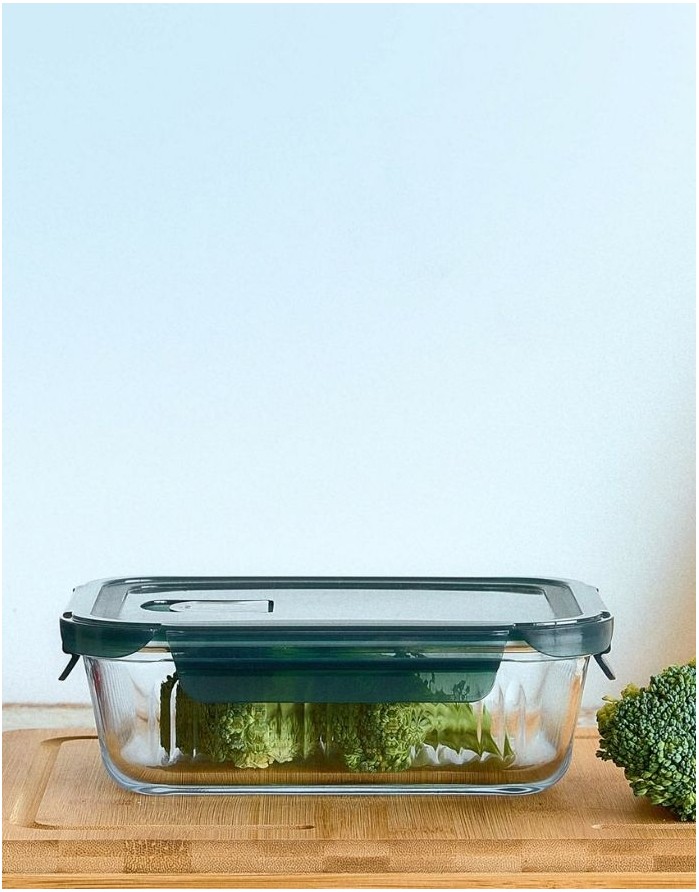 Glass Jar With Lid "Remmie", 1,04 l