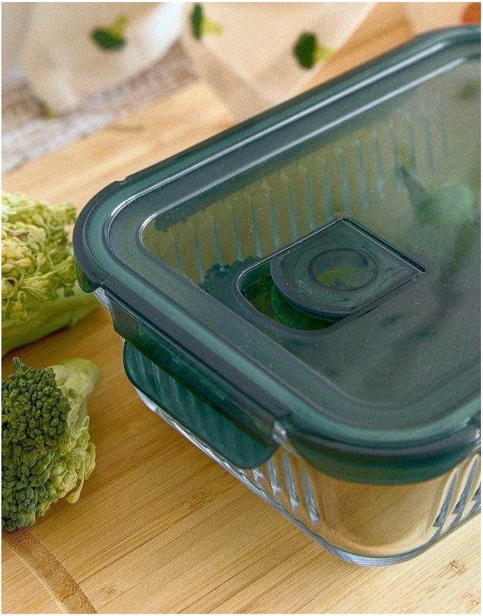 Glass Jar With Lid "Remmie", 1,04 l