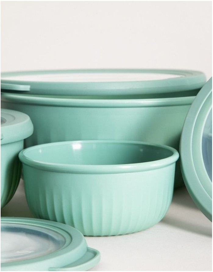 Set Of Bowls "Kerma Green", 4 pcs.