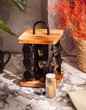 Стойка для специй "Lenne Black"