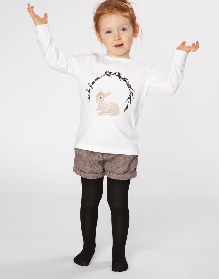 Kids tights "Pipi Black"
