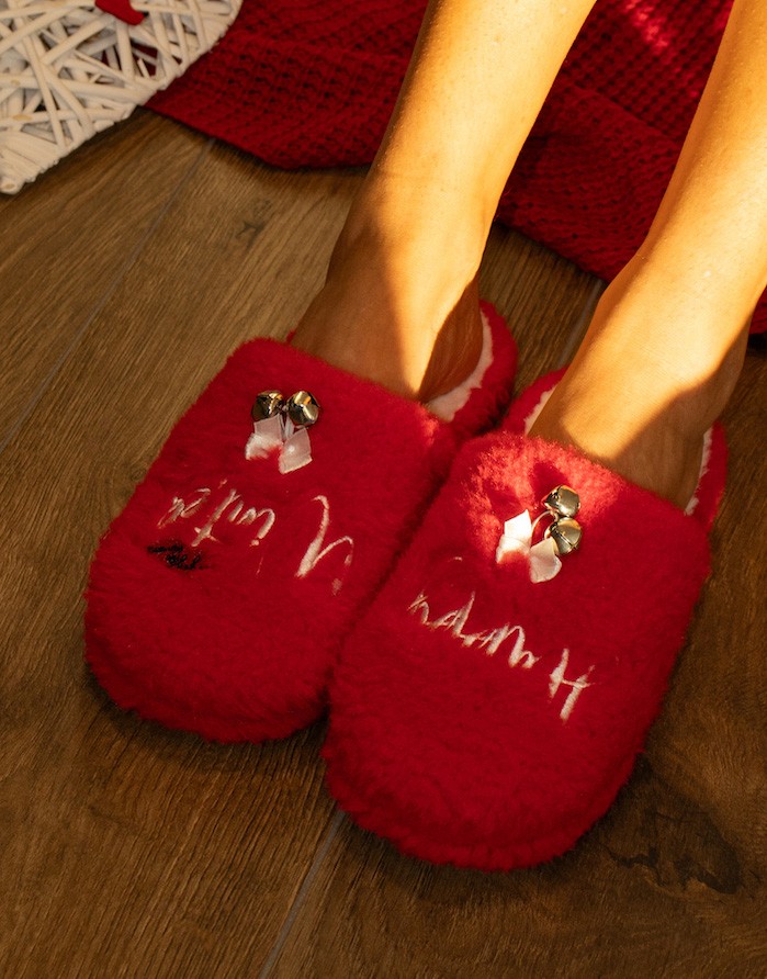 Čības "Christmas Red"