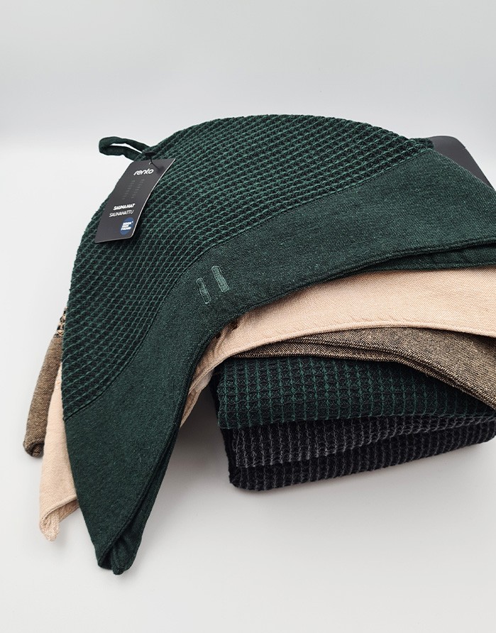 Pirts cepure "Sauna Dark Green"