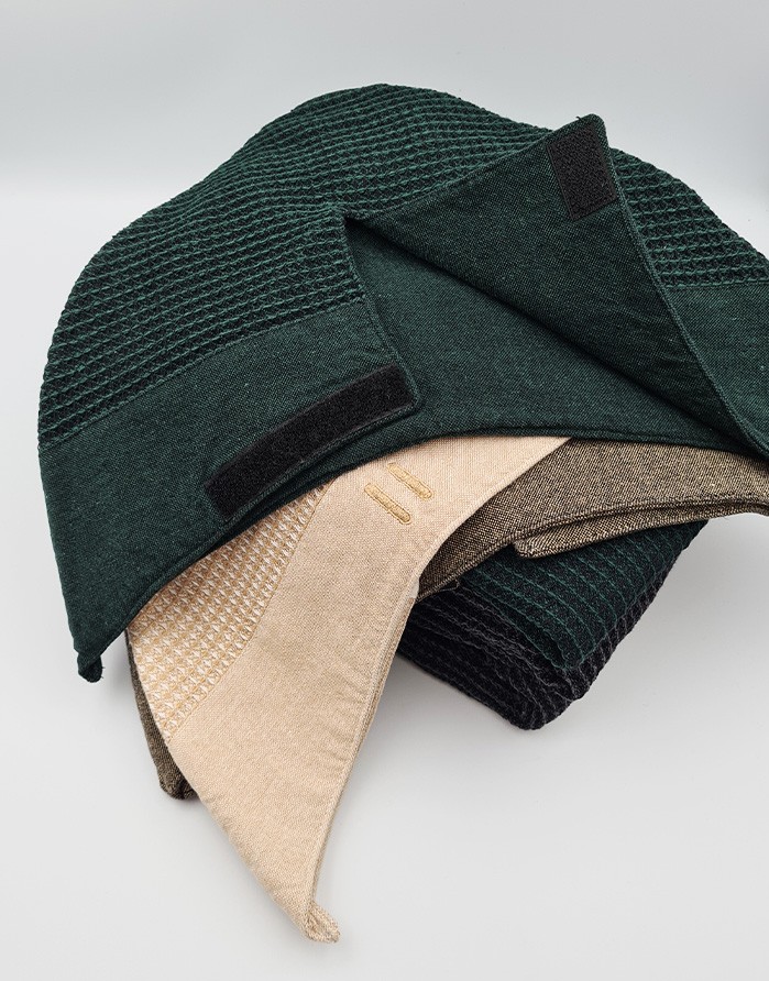 Pirts cepure "Sauna Dark Green"