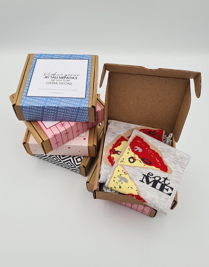 Zeķu komplekts VIŅAI "Pizza Lover"