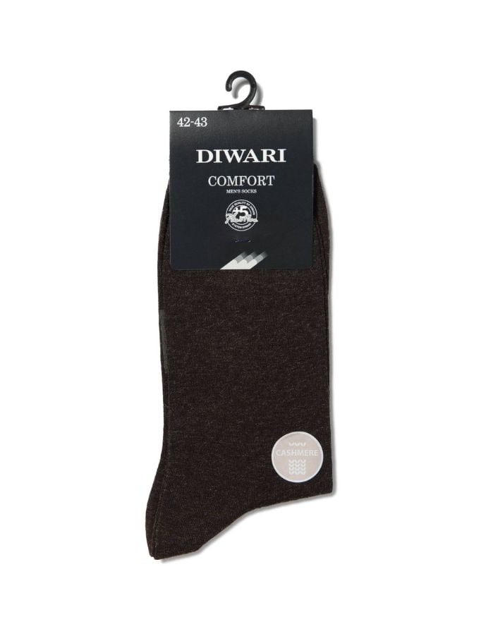 Men's Socks "Comfort Diwari" Dark Brown