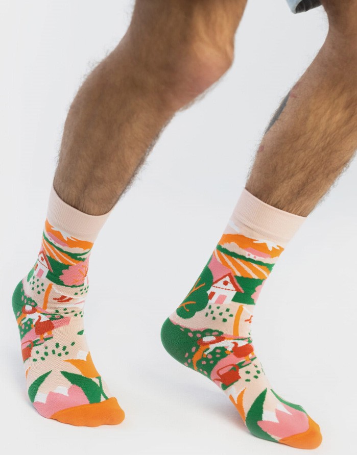 Unisex zeķes "Summer in Garden"