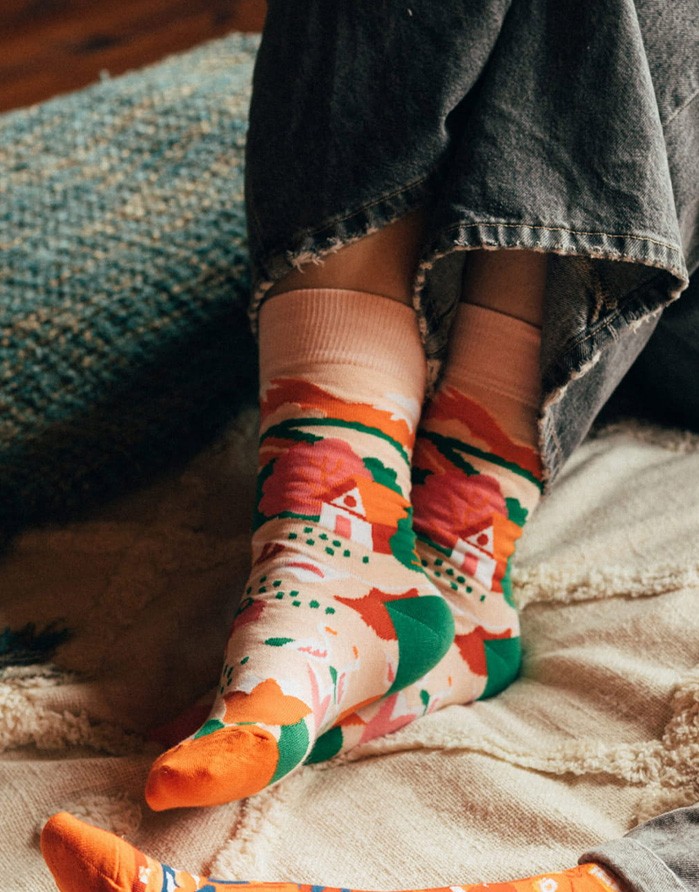 Unisex Socks "Summer in Garden"
