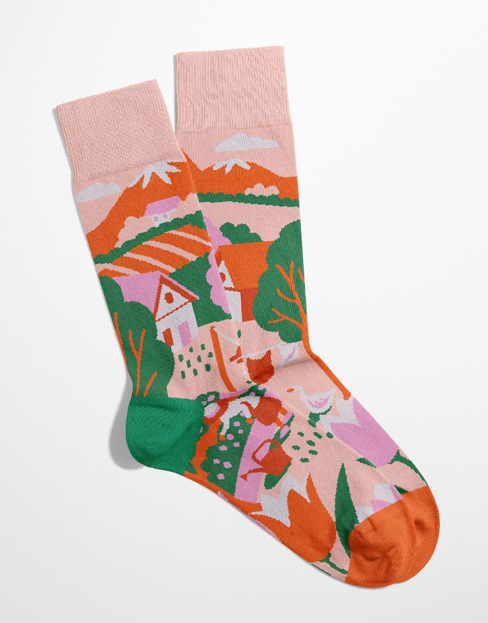 Unisex Socks "Summer in Garden"