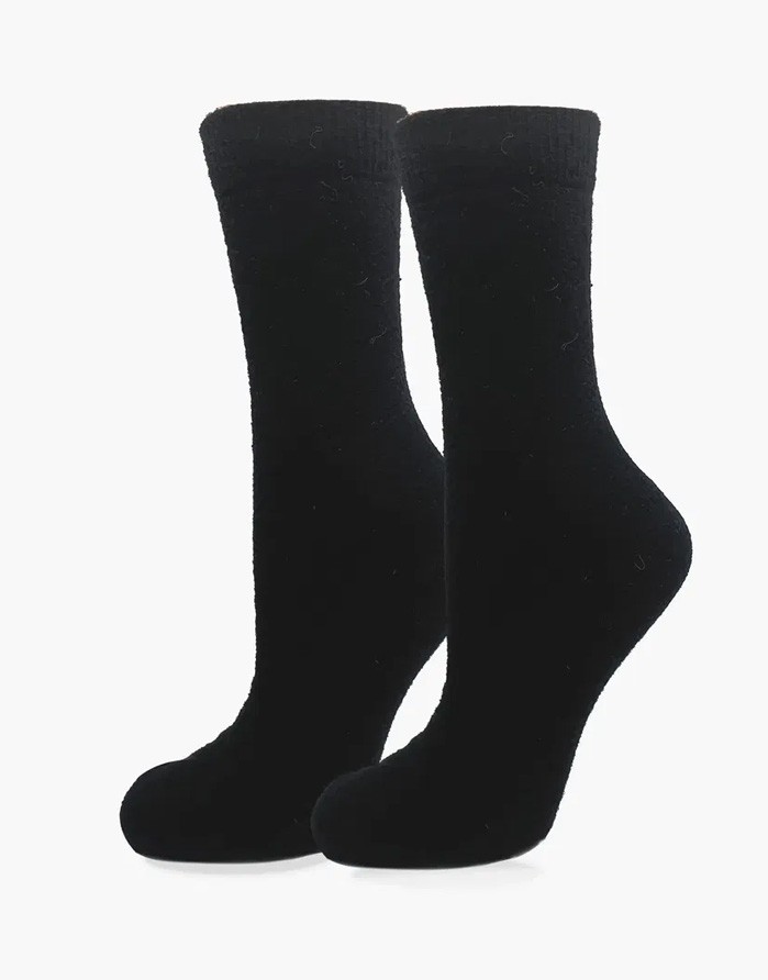 Women's socks "Angora F33 Black"