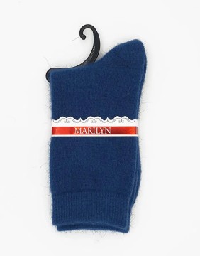 Women's socks "Angora F33 Blue"