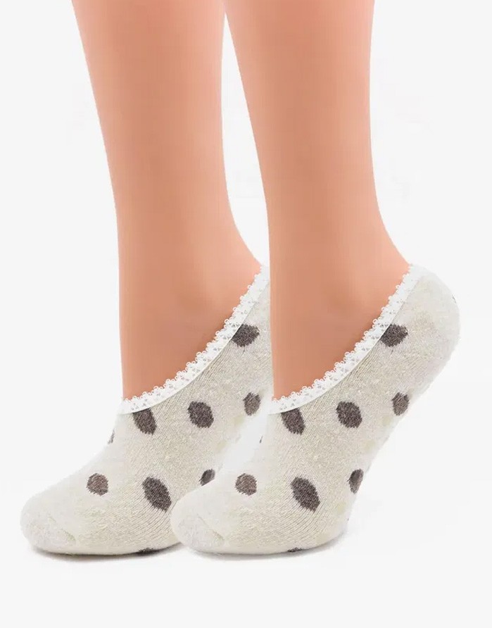 Women's socks "Angora F31 Ecru"
