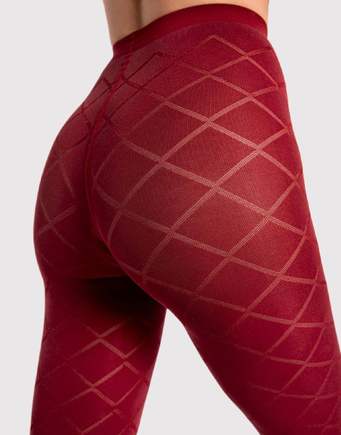 Zeķubikses "Fusil Cherry Red" 40 Den