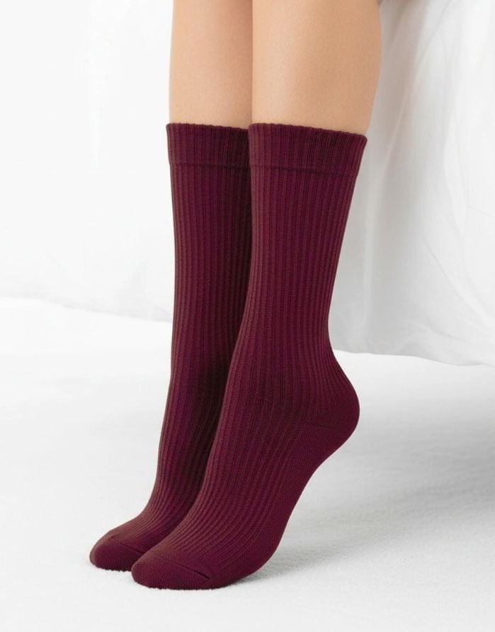 Sieviešu zeķes "Cashmere Dreams Burgund"