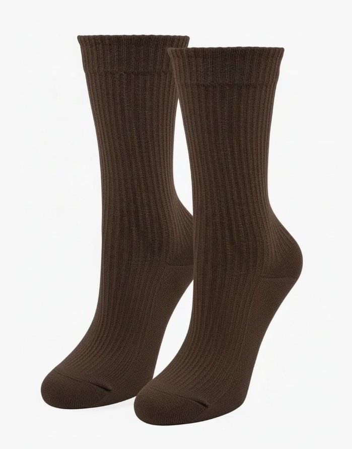 Women's socks "Cashmere Dark Chocolate"