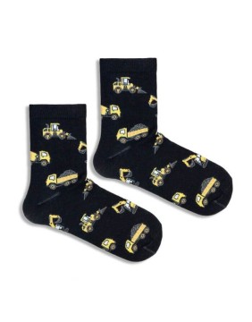 Bērnu zeķes "Trucks & Excavators"