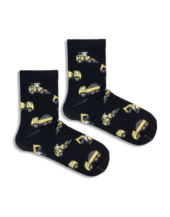 Bērnu zeķes "Trucks & Excavators"