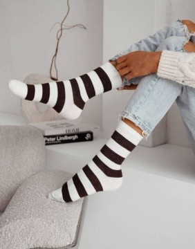 Sieviešu zeķes "Wide Stripes"