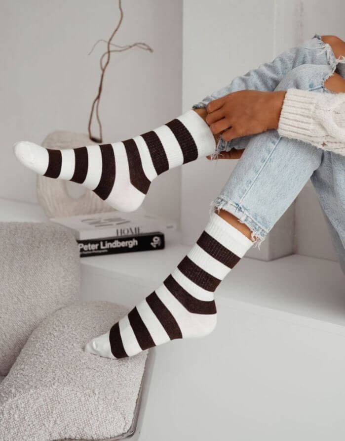 Women's socks "Wide Stripes"