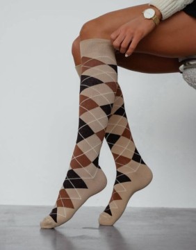 Sieviešu zeķes "Diamond Beige"