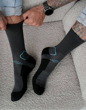 Vīriešu zeķes "Sport Multi Grey"