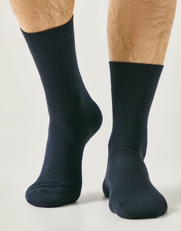 Men's Socks "Arno Dark Blue"