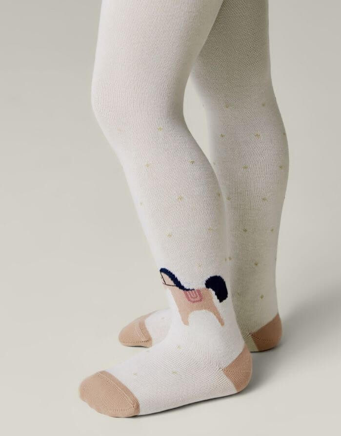 Tights for children ''Horse Milk"