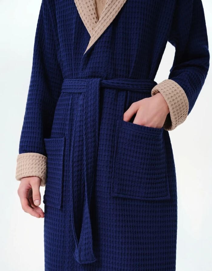 Peldmētelis "Waffle Emo Navy"