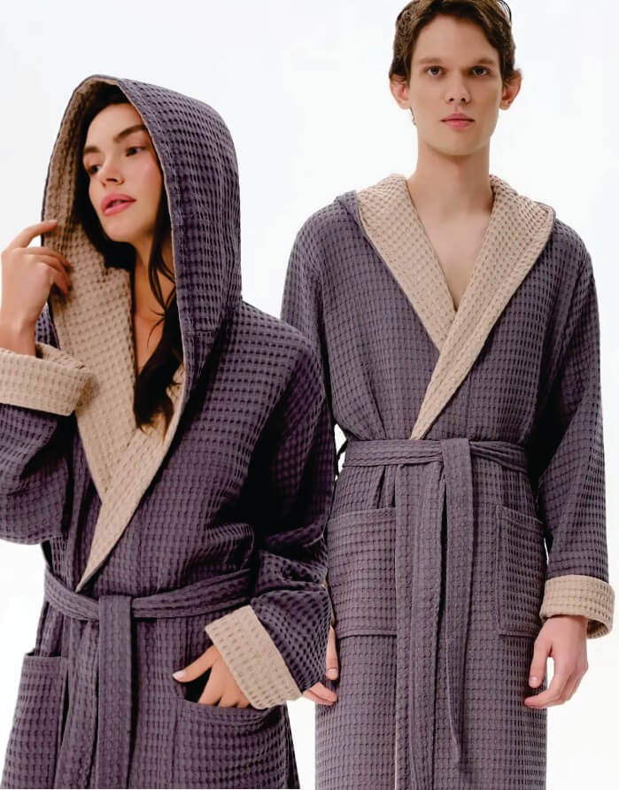 Халат "Waffle Oms Dark Grey"