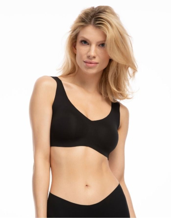 Seamless bra "Infinity Top Black"
