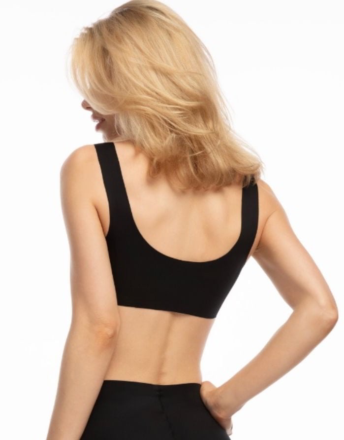 Seamless bra "Infinity Top Black"