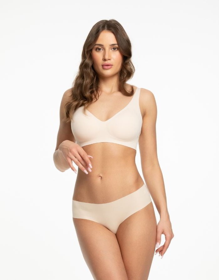 Seamless bra "Jelly Beige"