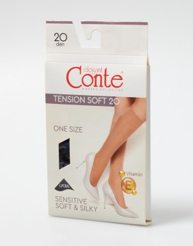 Sieviešu zeķess "Tension" Soft 20 den.