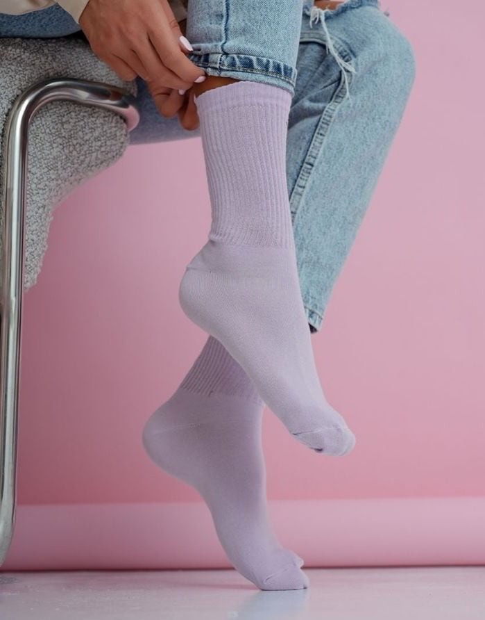 Women's socks "Smooth Lilic"