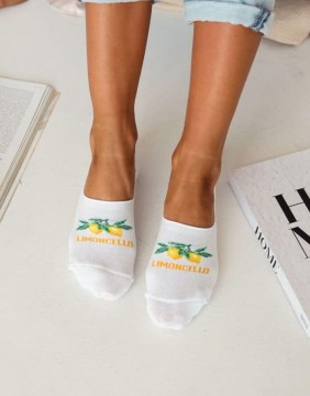 Women's socks "Limoncello White"