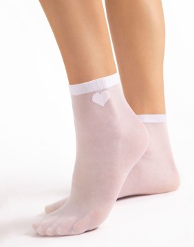 Женские носки "Cupido White" 20 Ден