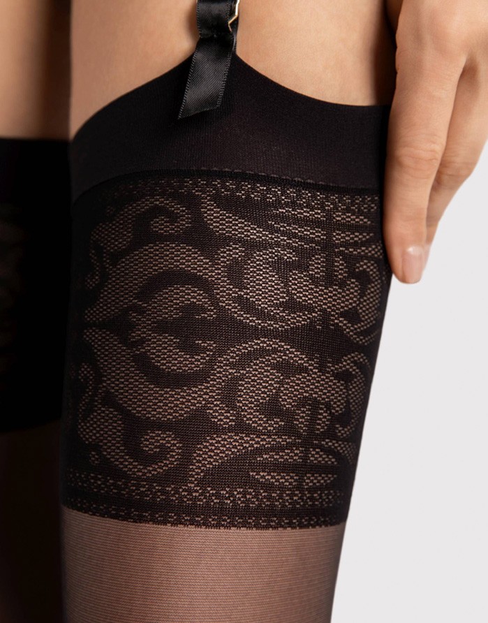 Sieviešu zeķes "Mirage Black" 20 Den