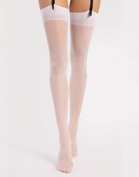 Женские носки "Romance White" 20 Ден