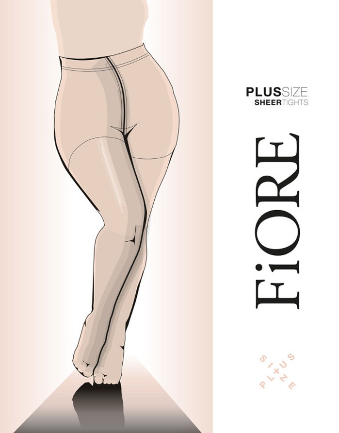 Zeķubikses "Plus Size" 20 Den