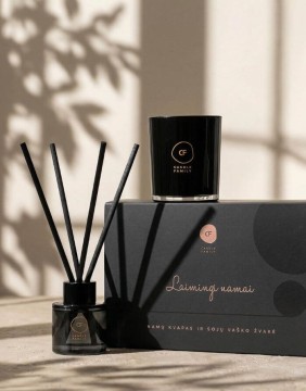 Подарочный набор "Laimingi namai Black"