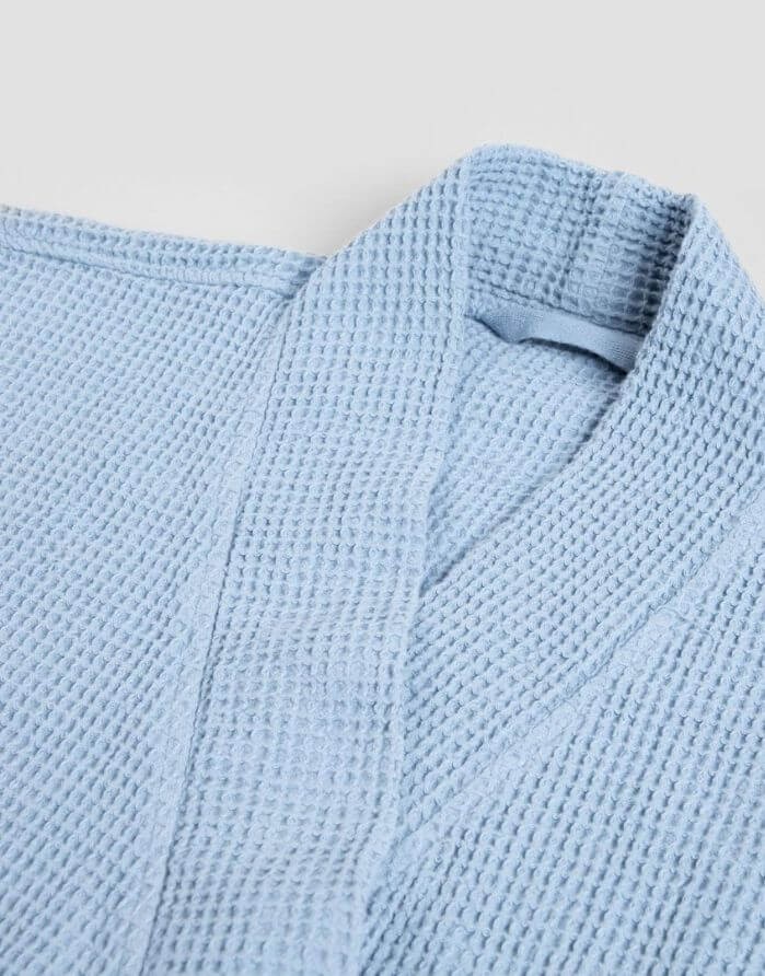 Bathrobe "Blue Vafel"