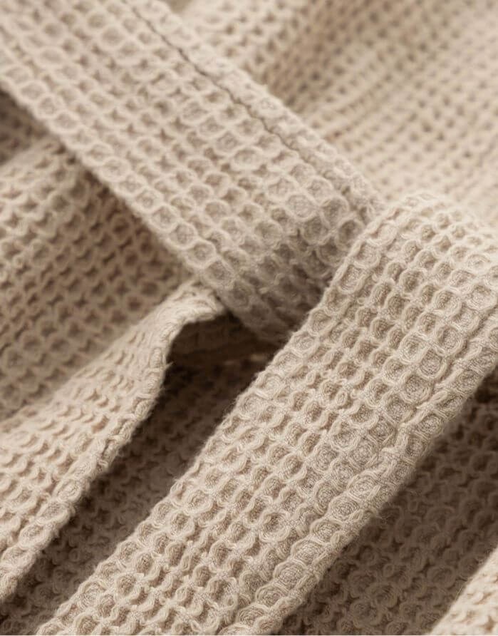 Peldmētelis "Beige Vafel"