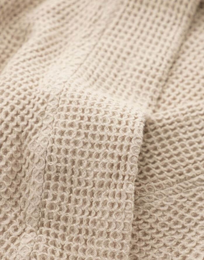 Bathrobe "Beige Vafel"