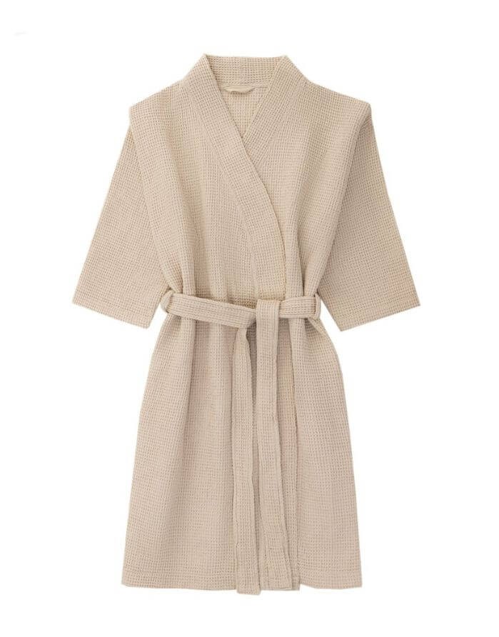 Peldmētelis "Beige Vafel"