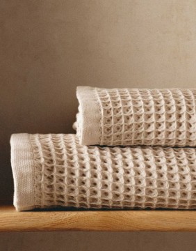 Kokvilnas dvielis ''Vafell Beige''
