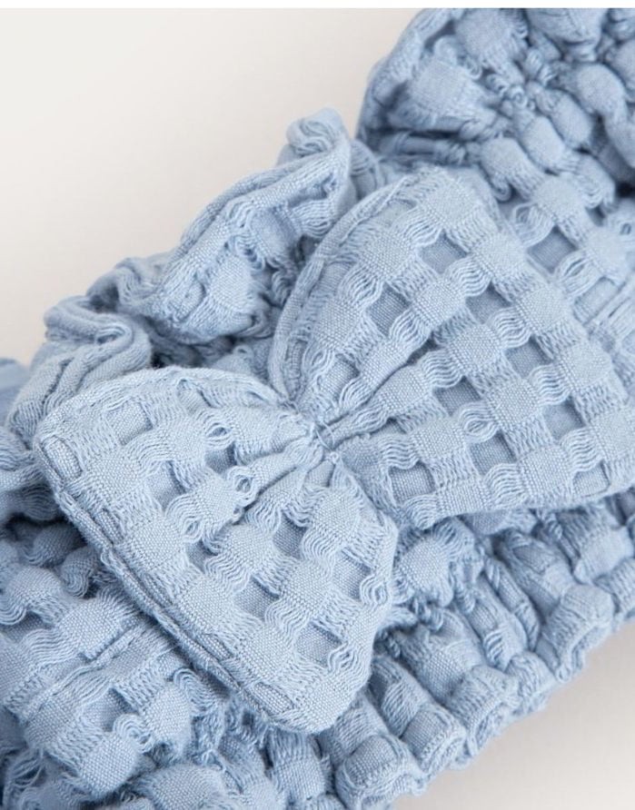 Vannas komplekts "Turban Vaffel Blue"