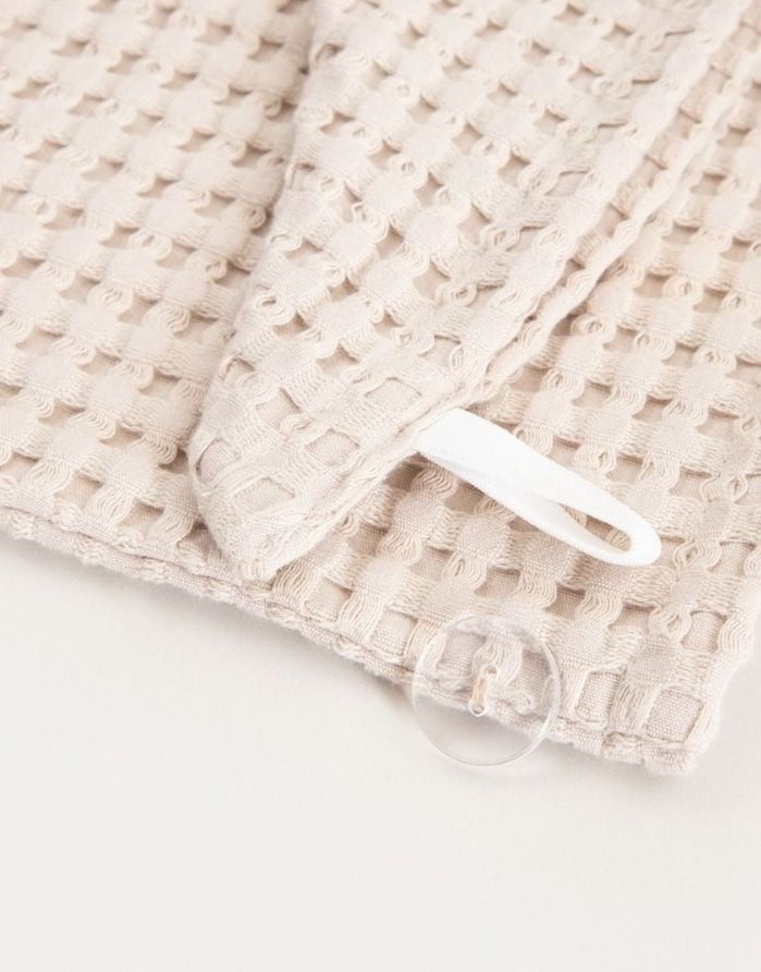 Vannas komplekts "Turban Vaffel Beige"